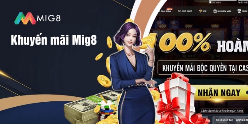 Khuyến mãi MIG8 hấp dẫn người chơi