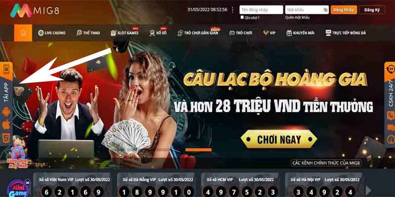 tải app MIG8