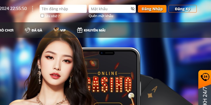 Màn hình đăng nhập MIG8